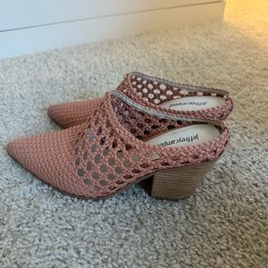 Jeffrey Campbell Slip on mules